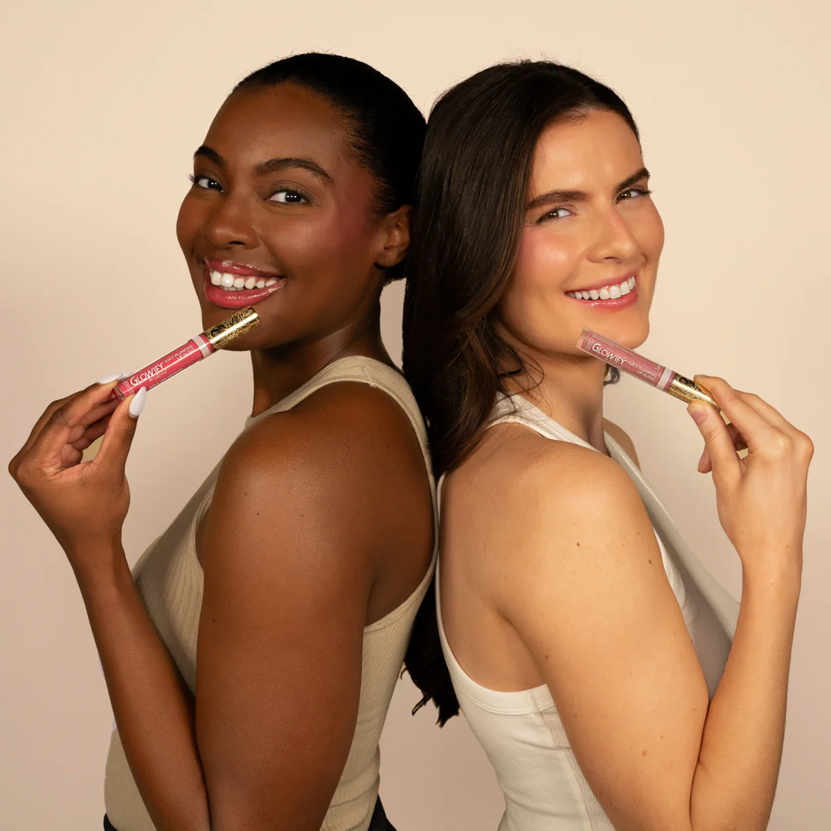 Glowify Juicy Plumping Pink Pucker Lip Gloss Duo - Image 5