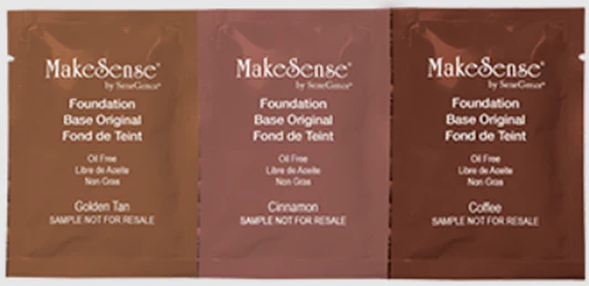 MakeSense® Original Foundation Sample Strip - Deep