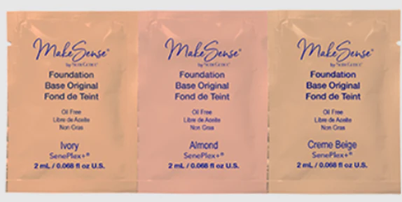 MakeSense® Original Foundation Sample Strip - Light (Copy)