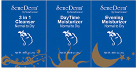 Normal to Dry Skincare Sample Strip