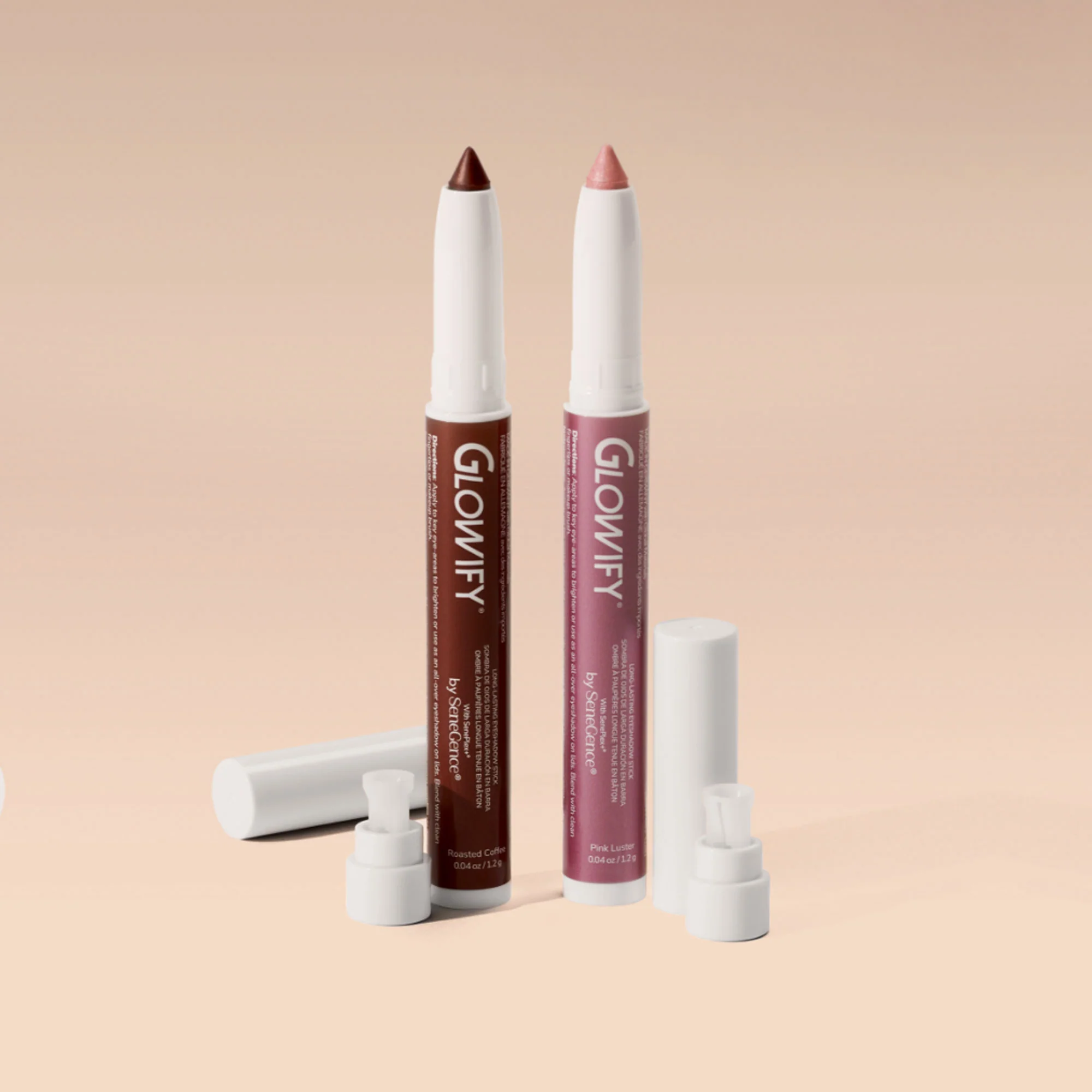 Pink Mocha Glowify Eyeshadow Stick Duo - Image 3