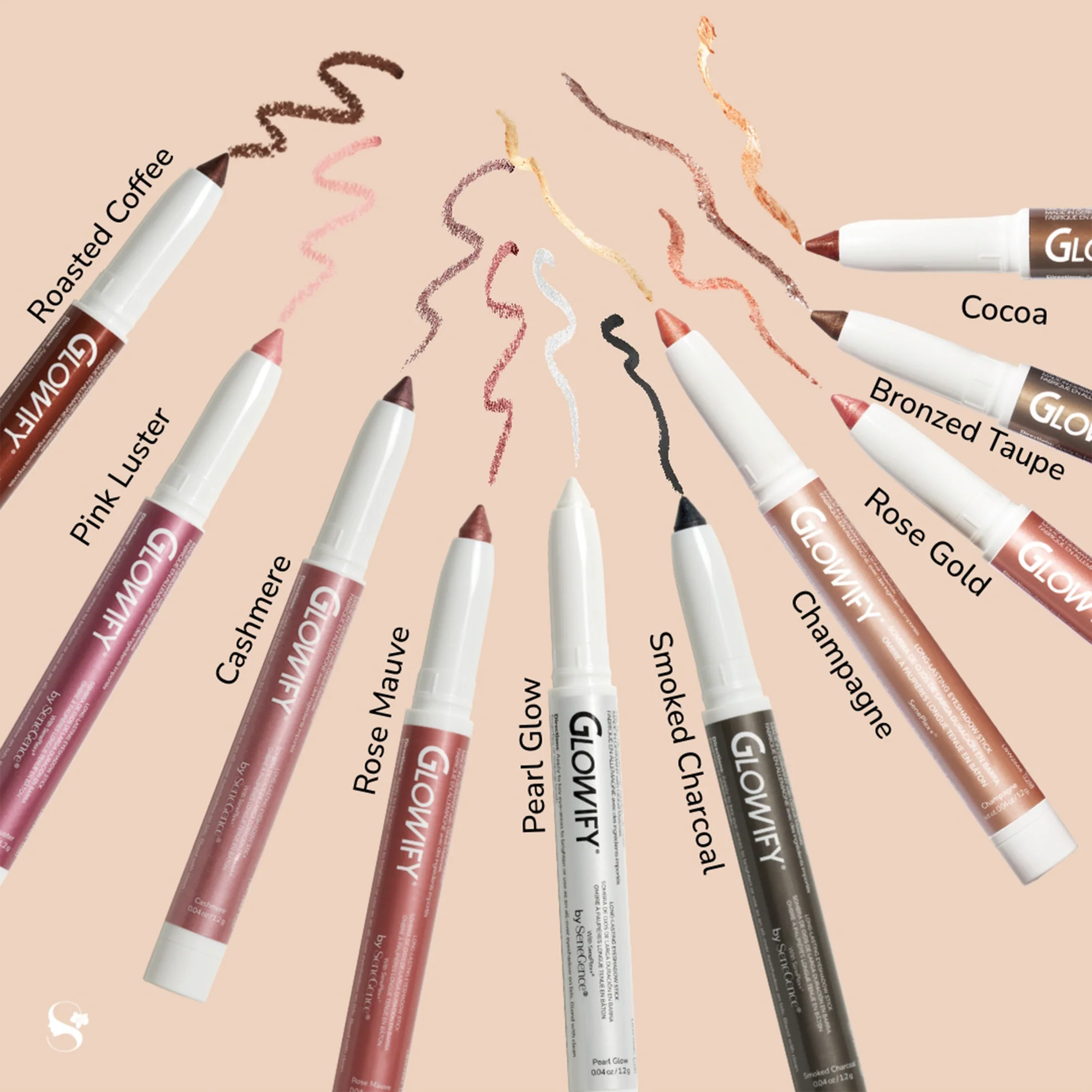 Pink Mocha Glowify Eyeshadow Stick Duo - Image 4