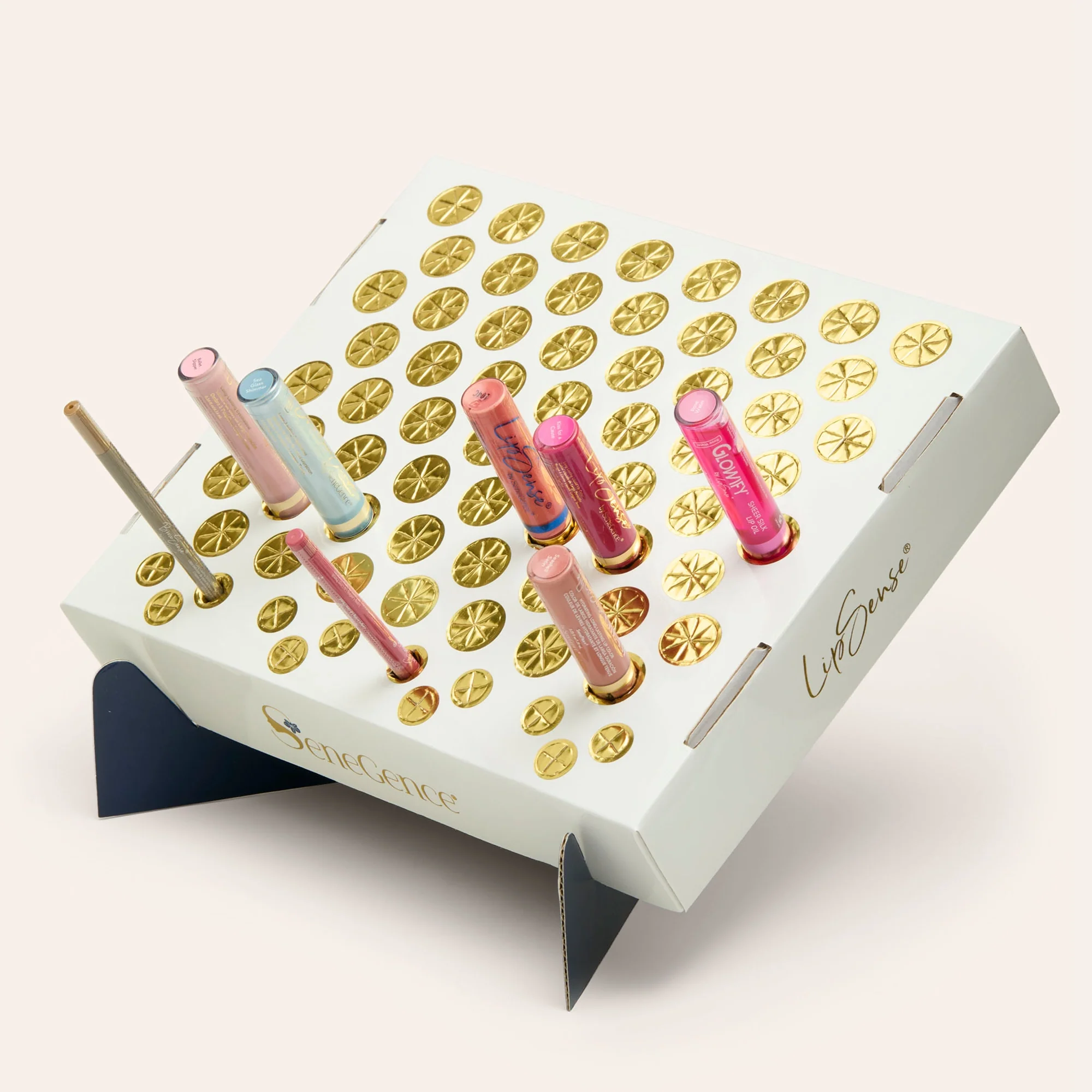 Lip & Eye Cosmetics Display
